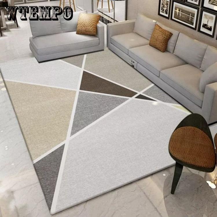 Geometric Carpets For Living Room Nordic Bedroom Decor Carpets Sofa Coffee Table Kids Room