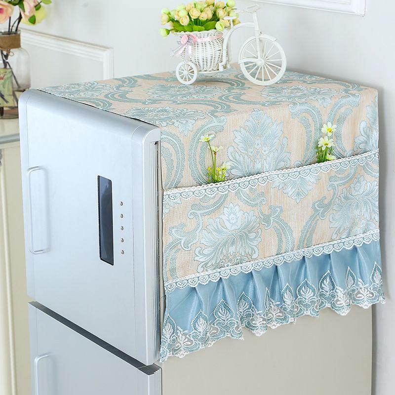 Dust Covers Washing Machine Covers Refrigerator Dust with Pocket Cotton Dust Covers Home Cleaning Dust Cover