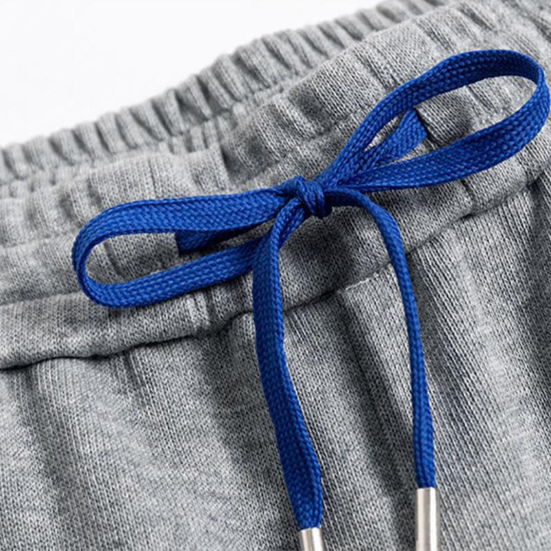 Cotton Summer Sports Trousers Women's Loose All-match Color Contrast Casual Pants Harem Pants Women's Trendy Pants