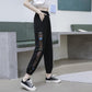 Stitching Quick-drying Sports Pants Girls Thin Loose Loose Summer Wild Thin Casual Pants Women's Pants