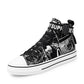 Unisex Shoes Canvas Shoes Lovers Shoes, Fashion Youth Casual Shoes High-top Scooter Shoes 35-44
