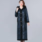 Winter Coat Mid-length Loose Fashion Ladies Plus Velvet Western Style V-neck Deerskin Velvet Coat Women