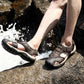 Sandals Leather Men's Shoes Outdoor Beach Shoes Men's First Layer Cowhide Sandals Men's Shoes