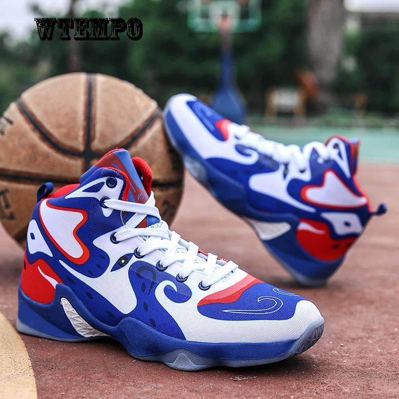 Comfortable Non-slip High-top Canvas Sneakers Sports Shoes Basketball Shoes Men's Shoes