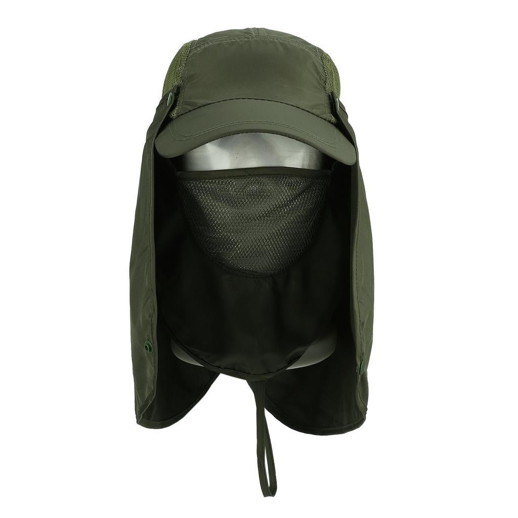Quick Dry Unisex Outdoor Sport Fishing Hiking Face Neck Cover Sun Cap Sunshade
