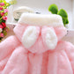 Baby Girls Infant Fur Winter Warm Coat Cloak Jacket Warm Clothes