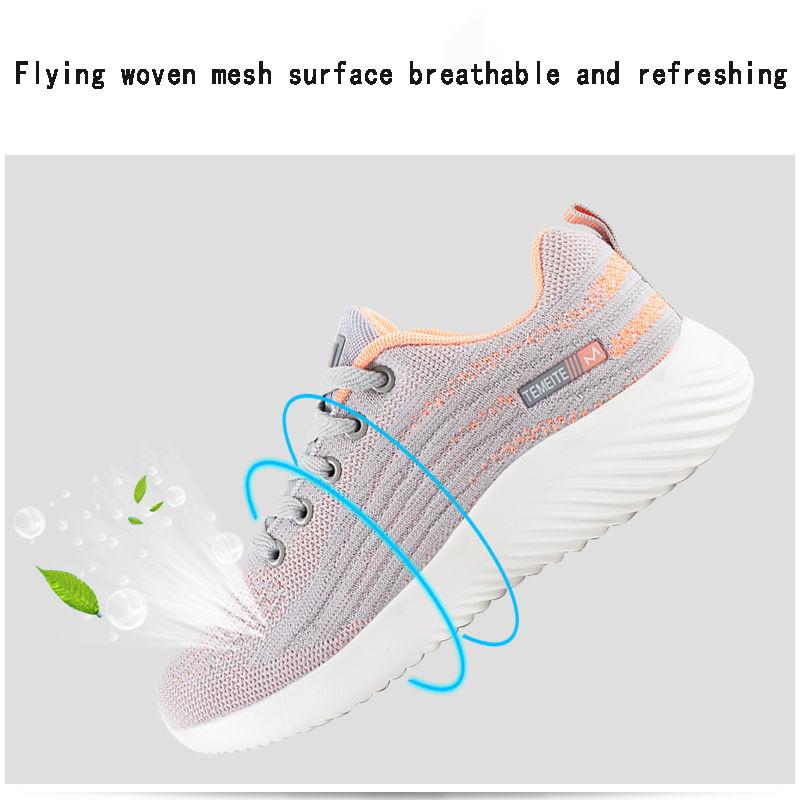 Summer Breathable Sneakers Woman Shoes Women's Running Shoes Zapatos Mujer Fitness Tennis Training