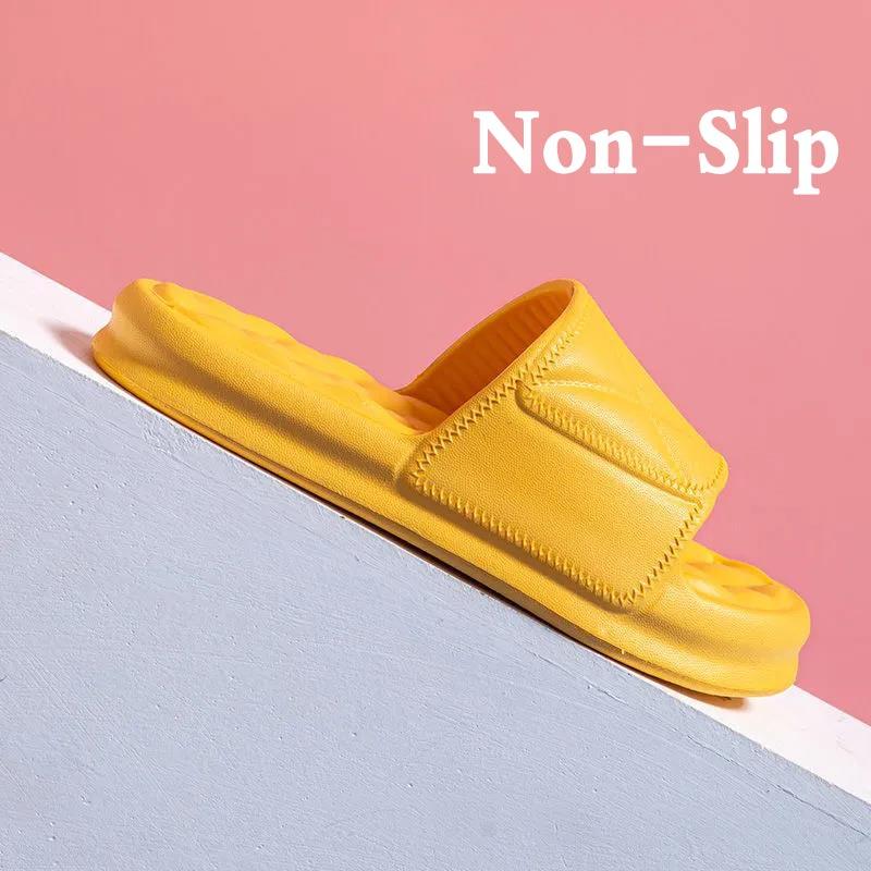 Summer Women Slippers Thick Platform Indoor Bathroom Slipper Soft EVA Anti-slip Home Slippers Slides Sandals