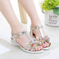 Princess Girls High Heels Flat Sandals Flash Child Girls Bow Leather Shoes Kids Dance Shoes Wear-resistant Non-slip Baby Gold Sandals Size 26-36