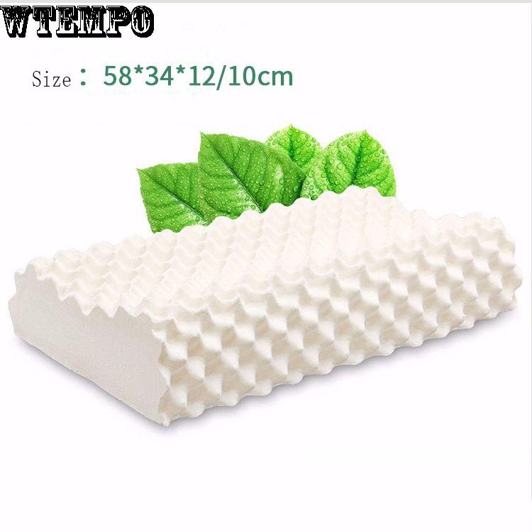 Massage Latex Pillow Thailand Import Natural Latex Head Neck Pillow Adult Pillow Pillow