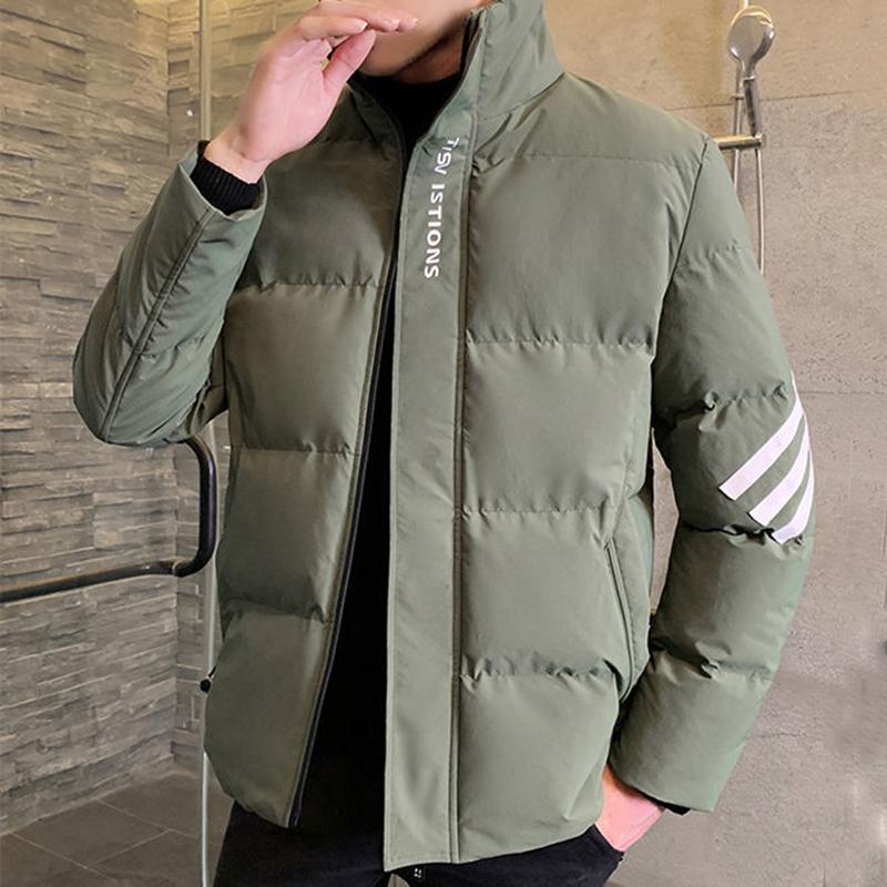 Cotton-padded Jacket Men's Winter Cotton-padded Jacket Hooded Padded Jacket Tooling Down Cotton Clothing Men's Thick Youth