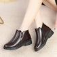 Cotton Shoes Women's Winter Boots Soft-soled Shoes Plus Velvet Non-slip Leather Shoes for The Elderly Snow Boots Mother Boots