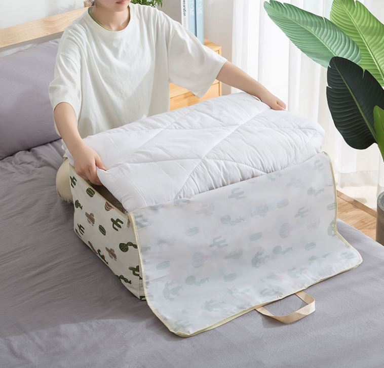 Portable Storage Bag Oxford Cloth Storage Bag Plus Size Clothes Bag Moving Packing Bag