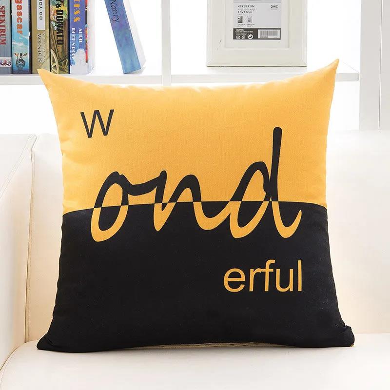 Nordic Pillow Sofa Cushion Car Waist Girl Cute Office Waist Napping Pillow Bed Head Pillow Back Cushion