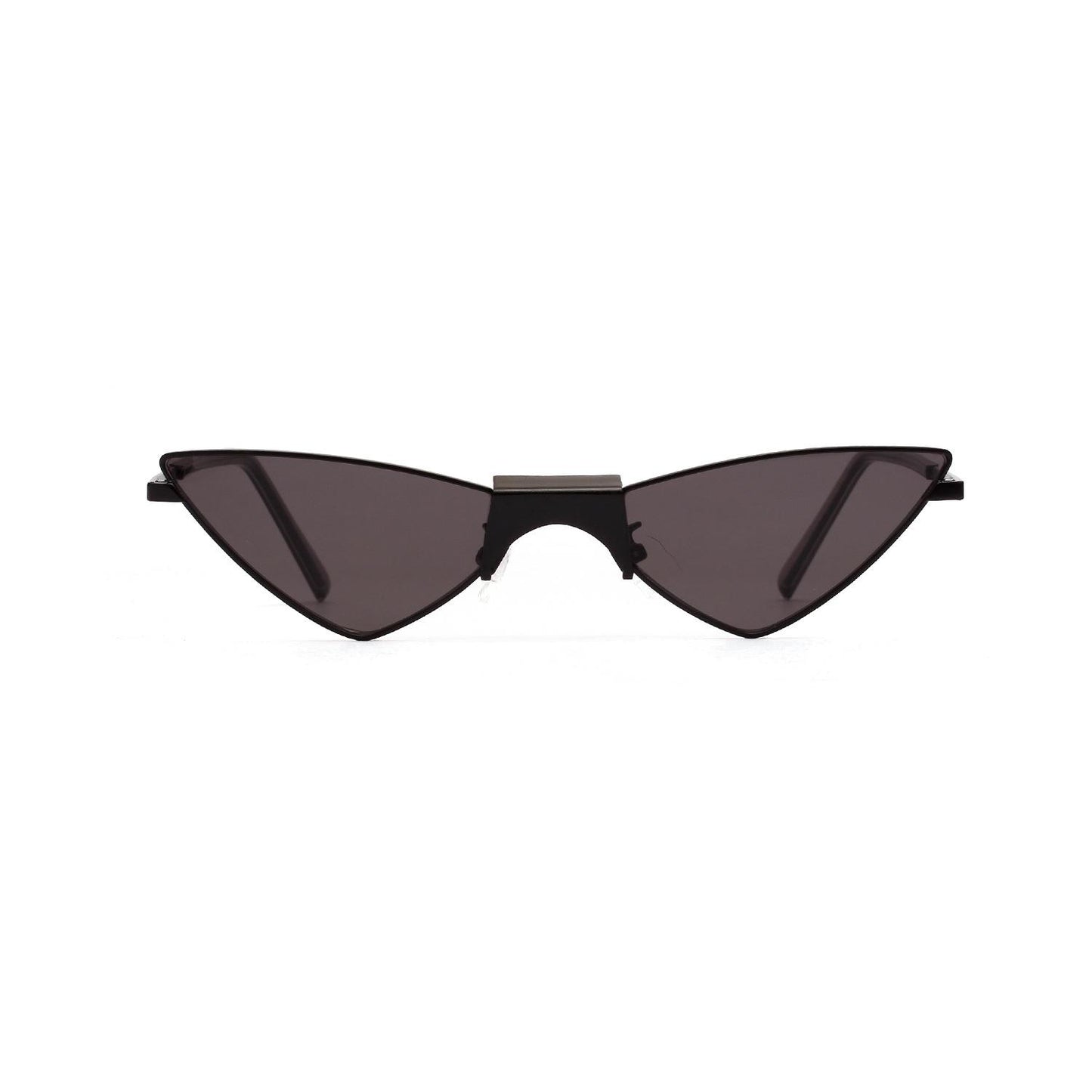 WTEMPO Butterfly sharp-eyed cat glasses popular sunglasses women through red retro sunglasses female
