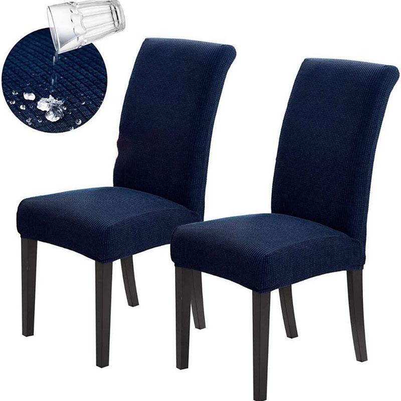 Thick Simple One-piece Elastic Chair Cover Home Hotel Restaurant Hotel Dining Chair Cover Dining Table Chair Cover