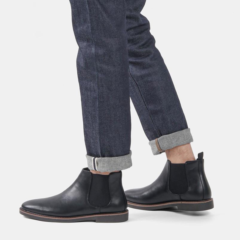 Size 40~46 Men Chelsea Boots Comfortable Fashion Ankle Boots