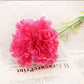 Carnation Simulation Bouquet Fake Flower Silk Flower Living Room Decoration Dining Table Decoration Plastic Flower Holiday Gift