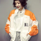 Loose All-match Sunscreen Sports Jacket Baseball Jacket Short Color-blocking Ultra-thin Breathable Jacket Women