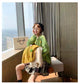 Loose Embroidered Sweet Sweater Girl Pullover Autumn and Winter Fashion Wild Sweater