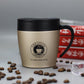380ml Coffee Vacuum Cup Stainless Steel Vacuum Flask with Handle Cover and Stirring Spoon