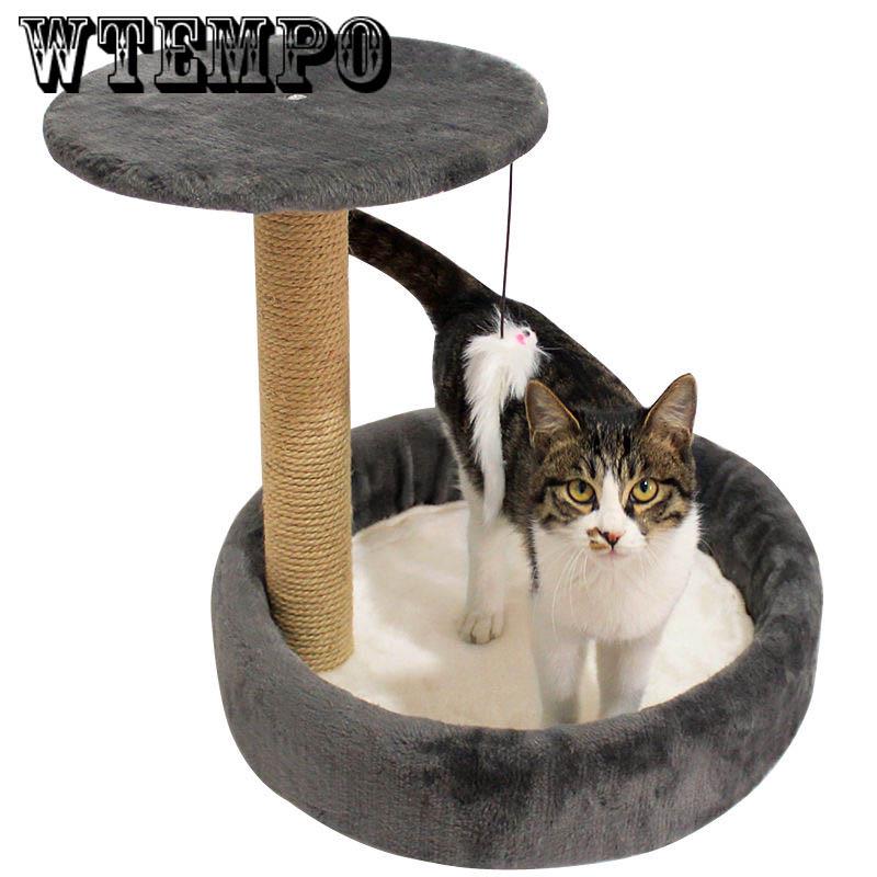 Cat Climbing Frame Cat Post Tree Pole Furniture Gym House Toy Cat Jumping Platform