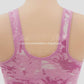 Beautiful Back Underwear Without Steel Ring Gathered Side-contracted Milk Thin Mold Cup Smooth Printing Fixed Double-shoulder Strap Vest-style Bra