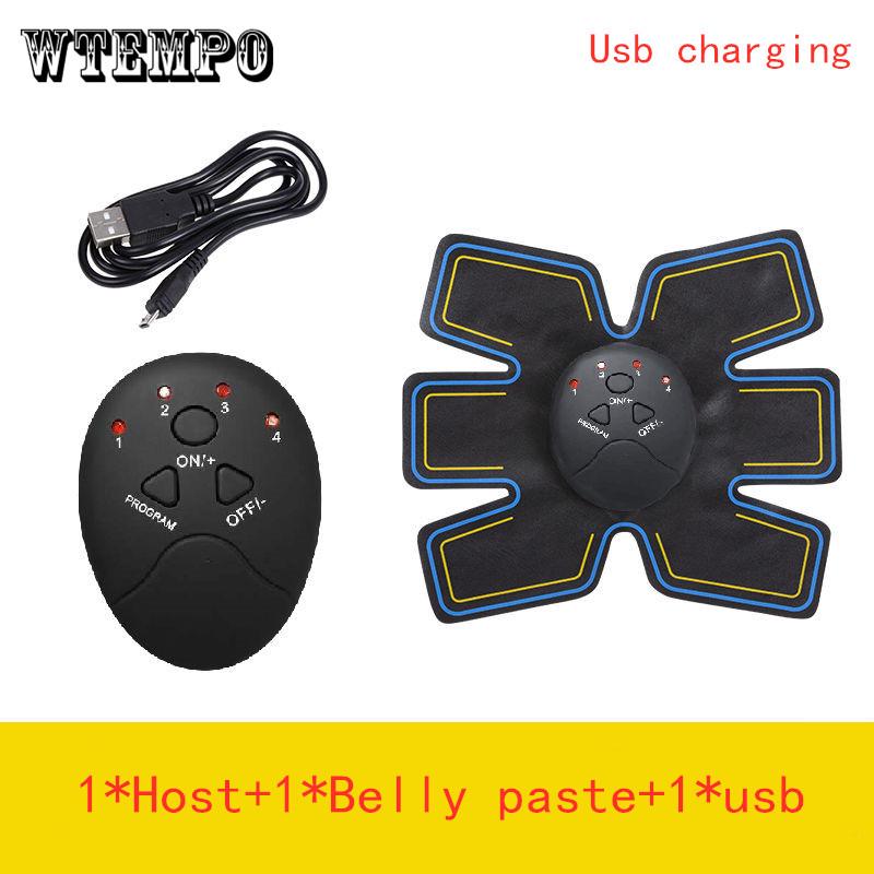 EMS Wireless Muscle Stimulator Smart Fitness Abdominal Training Device Electric Weight Loss Stickers