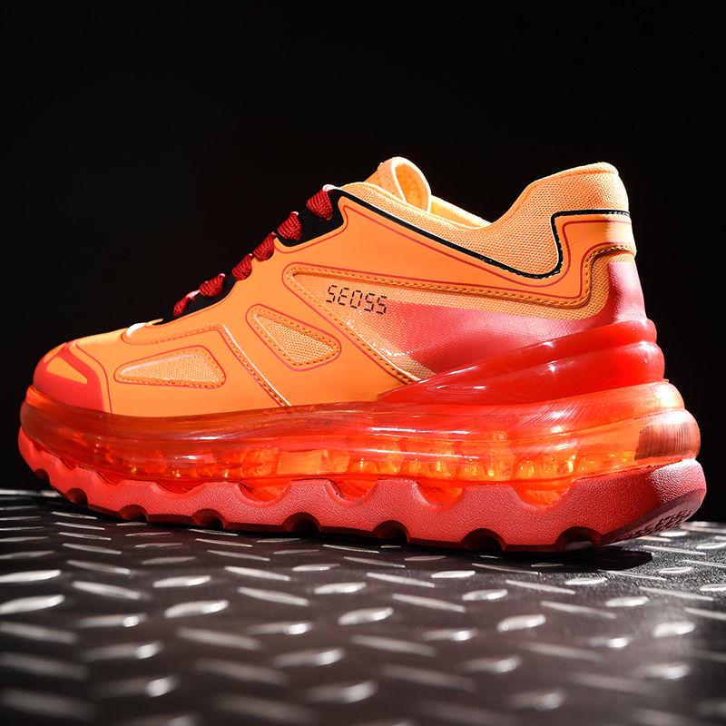 Basketball Shoes Air Cushion Running Shoes Non-slip Wear Resistant Shoes Men's Sneakers