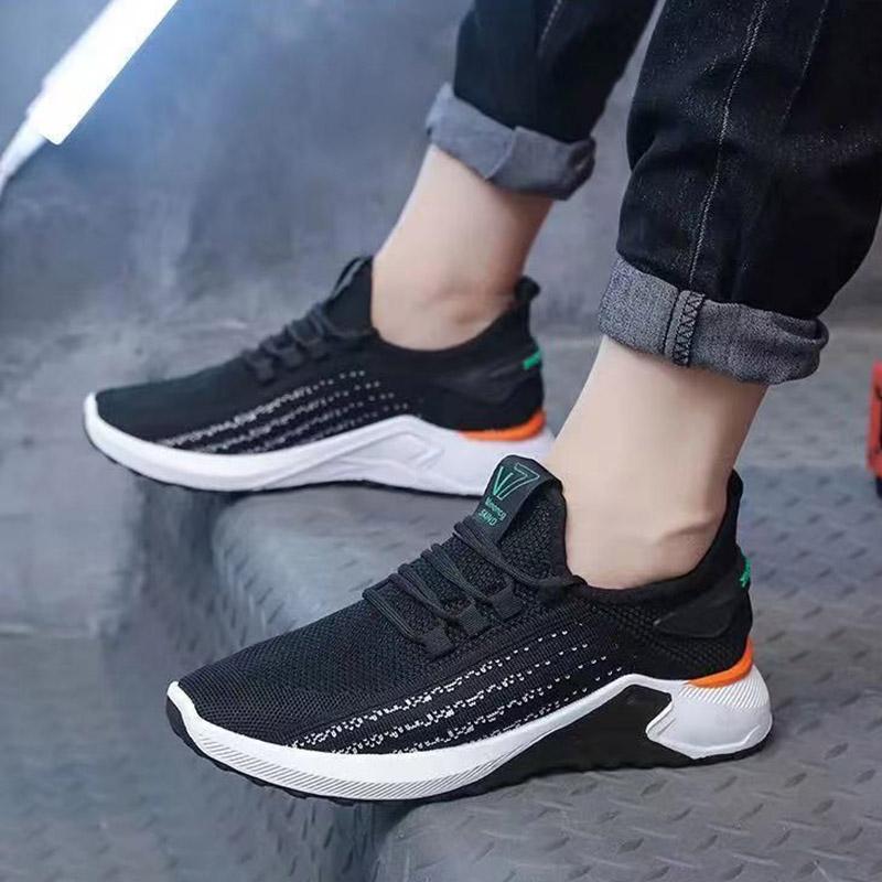 Men's Casual Shoes Men's Non-Slip Wear-Resistant Sneakers Breathable Lightweight Shoes