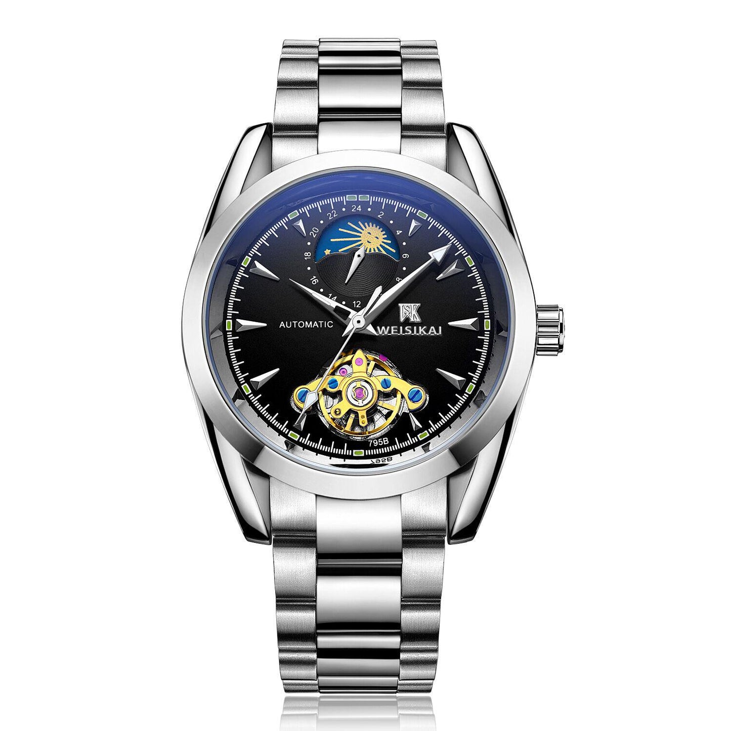 Luxury Men Mechanical Watches Famous Design Automatic Watch Fashion Male Clock