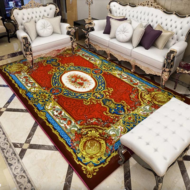Big Size Persian Carpet Living Room Coffee Table Carpet Home Decoration Carpet Easy Care