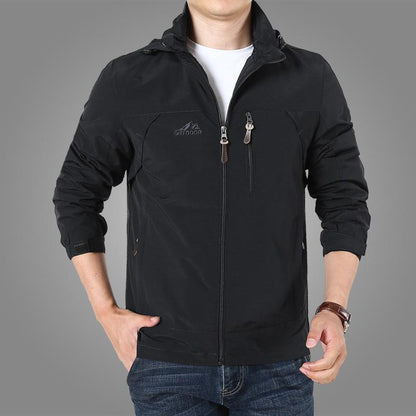 Men's Waterproof Military Jacket Spring Men Casual Windbreaker Jackets Mens Breathable Hooded Outdoor Thin Coats Clothes