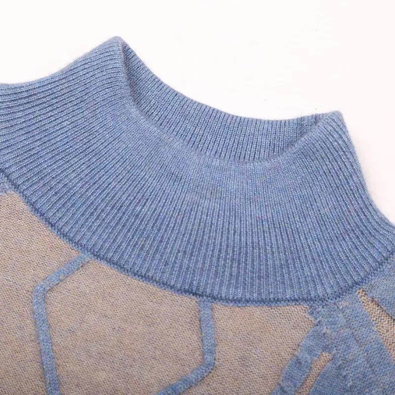 Knitted Sweater Wide-leg Pants Suit Women's Plus Size Autumn and Winter Casual Fashion Autumn Clothes