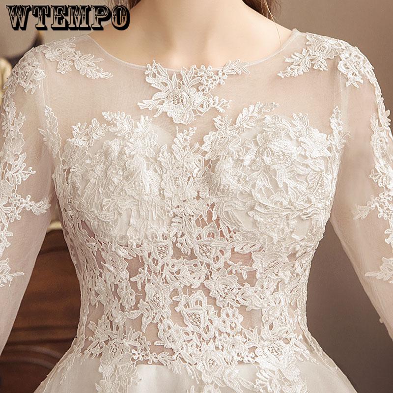 Charming Sweetheart Applique Lace Vintage Bridal Wedding Dress Princess Wedding Dresses
