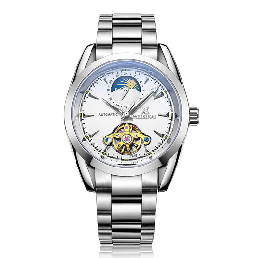 Fashion Top Luxury Brand Watches Men's Mechanical Watches Stainless Steel Clock Male Automatic Date