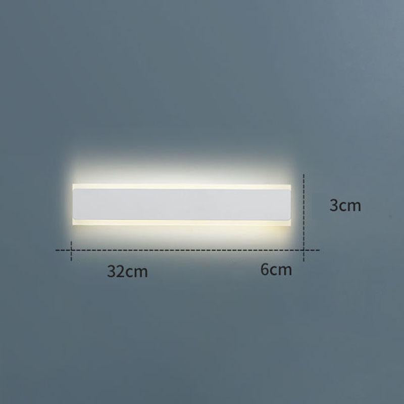 Led Wall Lamp Indoor Lighting Minimalist Sconce Bedroom Bedside Living Room Hallway Home Decor