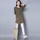 Female Autumn T-shirt Tops Women's Casual Splicing Round Neck Long Sleeve Loose Fashion stitching Pullover Tops