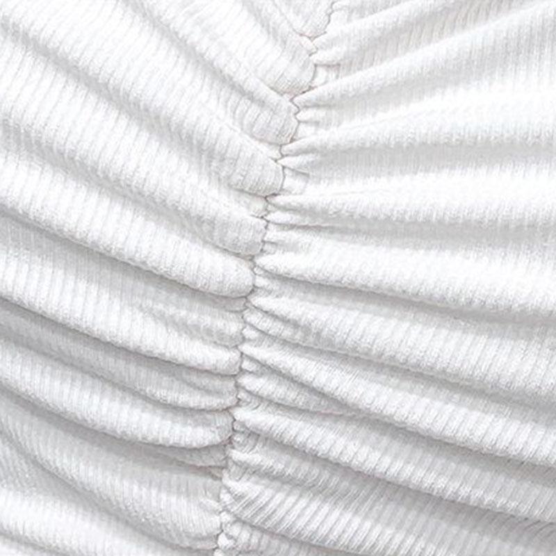 Women's Spring and Autumn Solid Color T-shirt Slim Long Sleeve Top