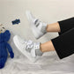 Shoes for Women High-top Sport Cushioning Athletic Women Shoes Comfortable Jogging Sneakers