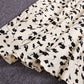 Summer Sweet Floral Skirt Women's Korean Style All-match Flowers Printed Skirt A-line High Waist Slim Retro Long Dress
