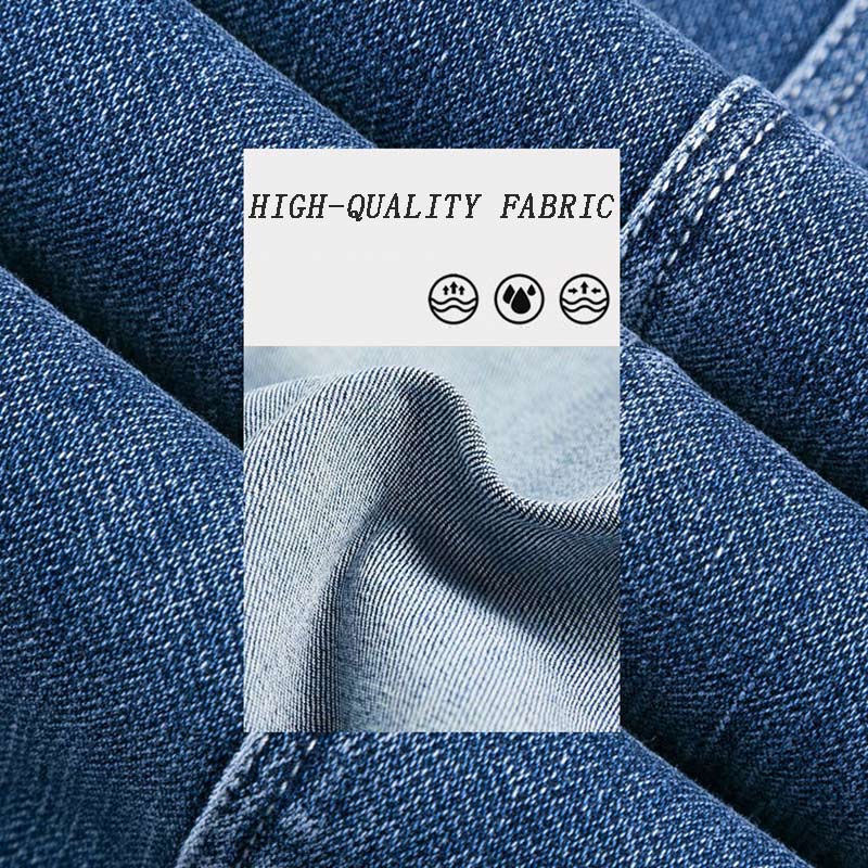 Summer Thin Wide-leg Jeans Girls Loose and Thin Straight-leg Pants Plus Size Casual Wide-leg Long Pants