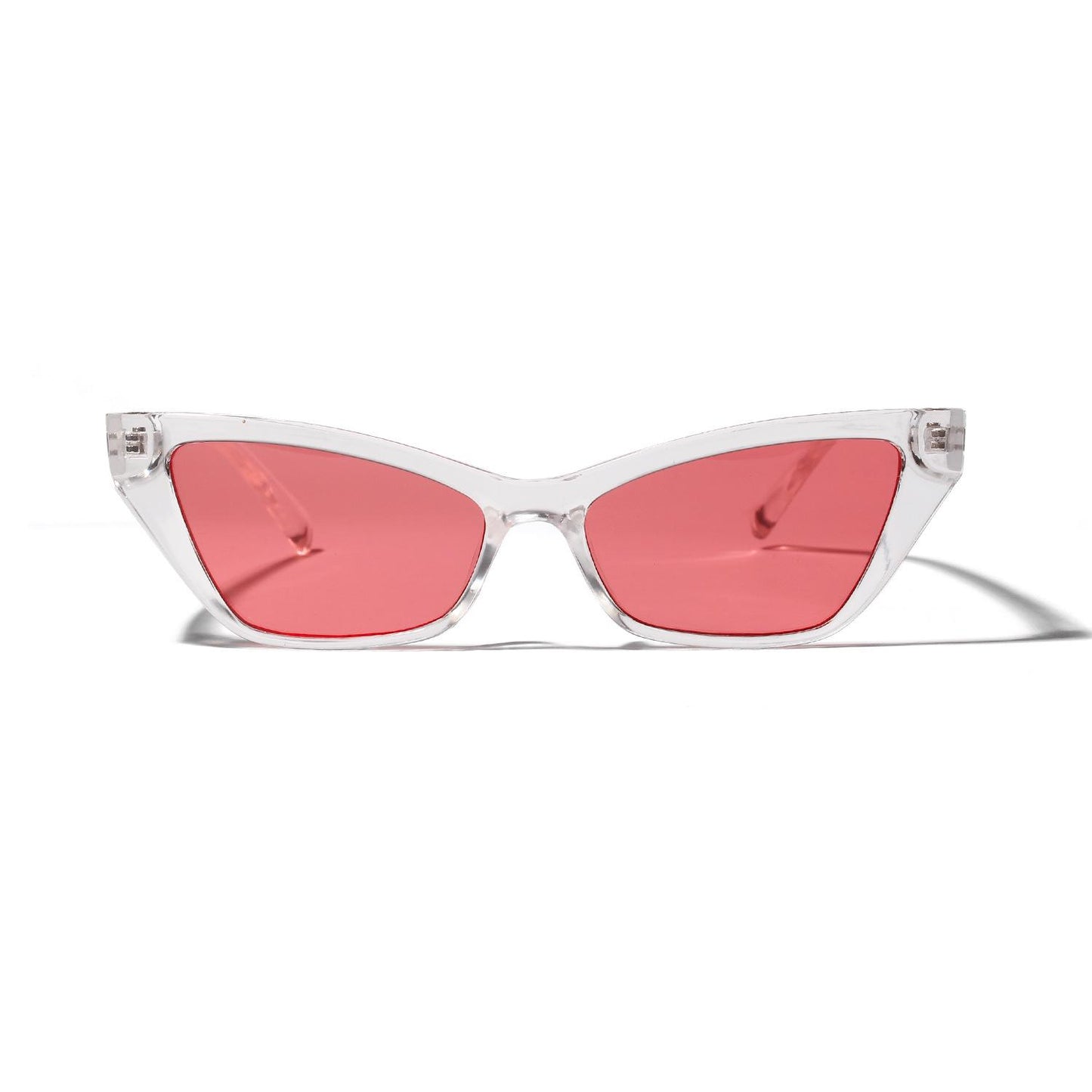 WTEMPO Cat Eye Sunglasses Women Retro Fashion UV Glasses Square Color Ocean Lens Sunglasses