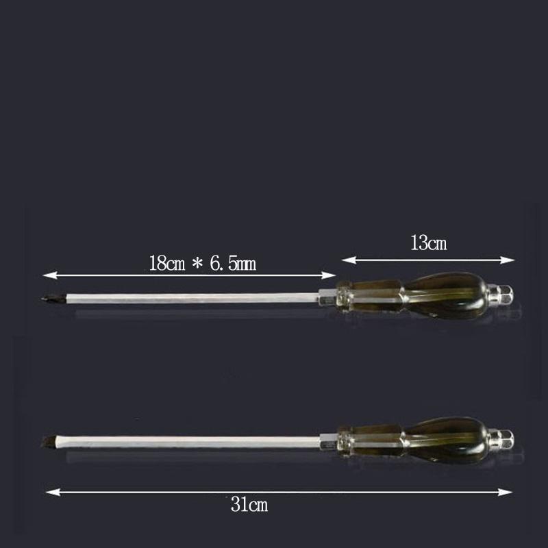 2 Pcs Industrial Grade Screwdriver Set Household Insulated Plastic Handle Screwdriver Industrial Machine Removal ToolA