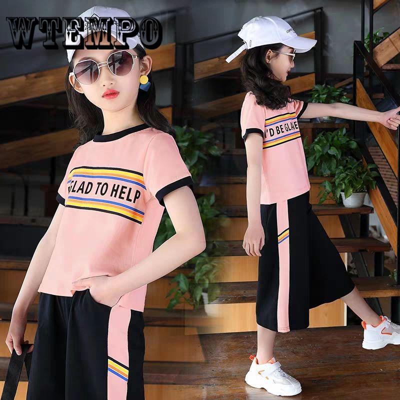 T-shirt Baby Girls Sleeveless Outfit Clothes Set