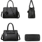 Full Leather Soft Leather Handbag Korean Version of The Leather Fashion Handbags Simple Big Shoulder Wild Messenger Bag