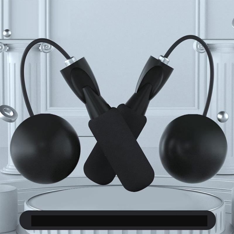 Cordless Skipping Fitness Weight Loss Sports Weight-bearing Models Slimming Professional Fat Burning Cordless Bold Big Ball Skipping Rope