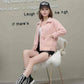 Woman Winter One Button Jacket Coat Pocket Wool Blend Cape Keep Warm Outwear Tops