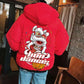 Autumn and Winter Plus Velvet Tide Cotton Coat Chinese Style Hip-hop Loose Trend Student Couple Clothes Hooded Jacket