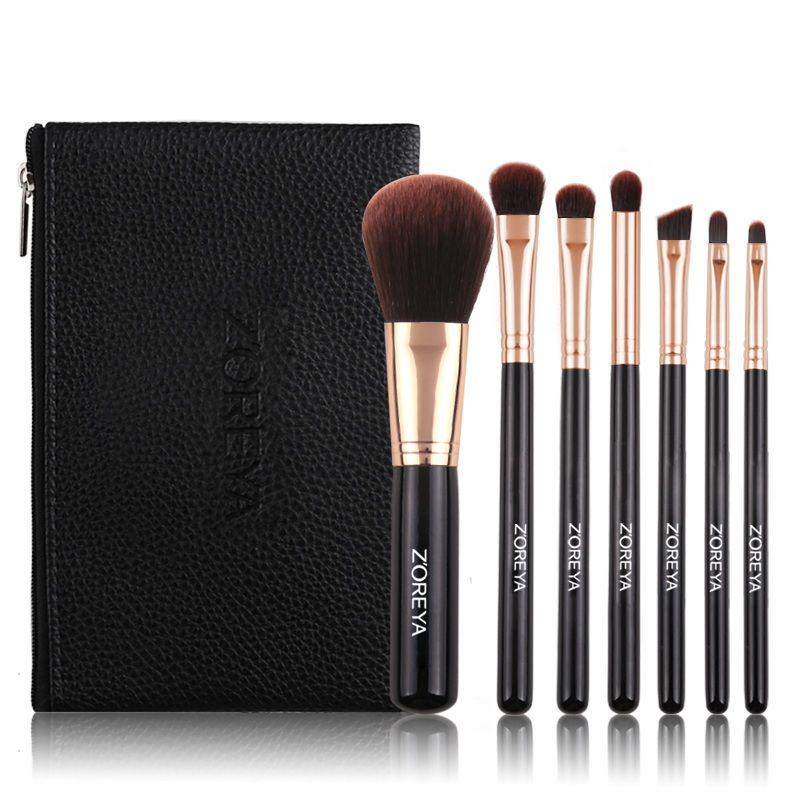 Iron Boxed Makeup Brush Set Beauty Tool Portable